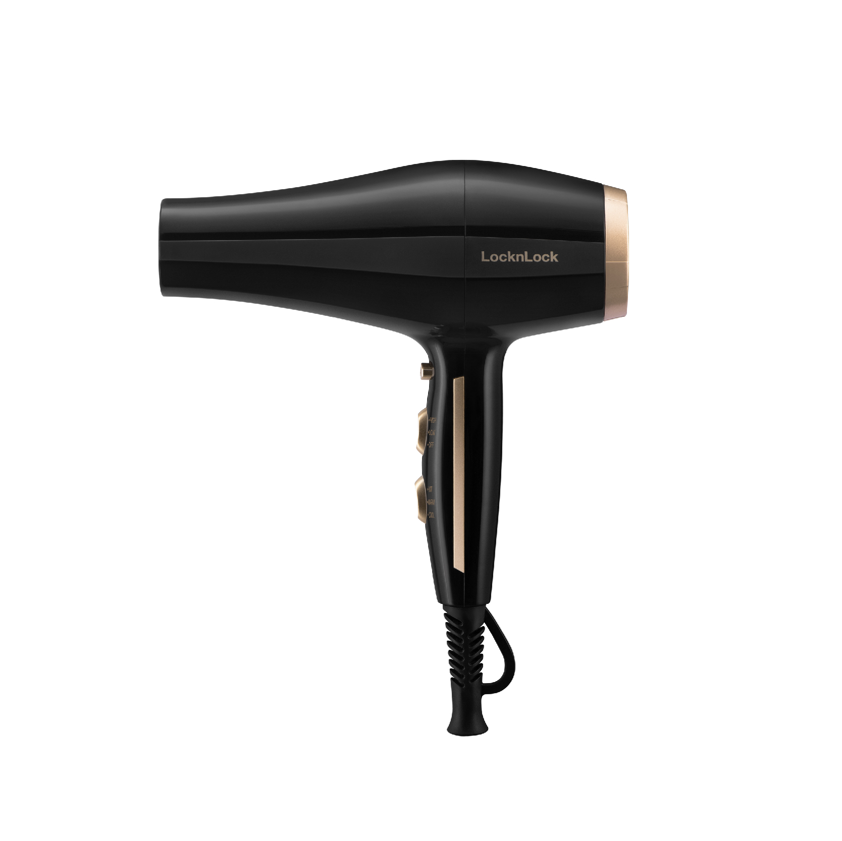 Máy Sấy Tóc Locknlock Perfect Care Hair Dryer 220 - 240V, 50Hz, 2000 - 2300W - Màu Đen - B80014600, , large image number 3